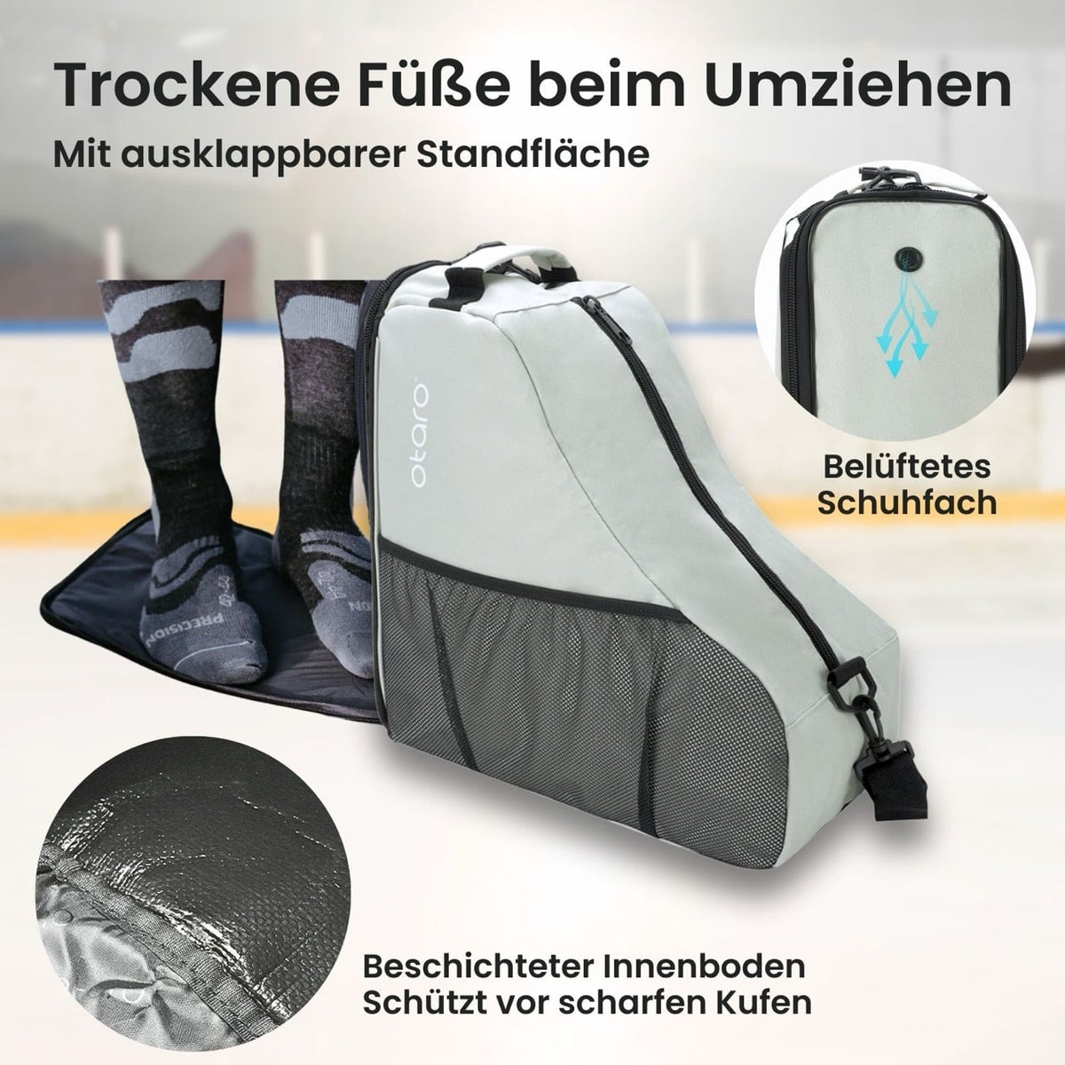 Schlittschuhtasche mit Schultergurt | Classic 21L