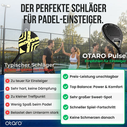 Padelschläger PULSE | Leicht. Präzise. Kontrolle.