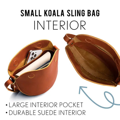 🍂 Autumn Sale – Women's Soft Leather Sling Crossbody Bag
