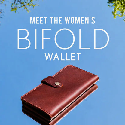 🍂 Autumn Sale – Genuine Leather Bifold Wallet & Travel Organizer