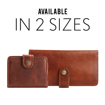 🍂 Autumn Sale – Genuine Leather Bifold Wallet & Travel Organizer