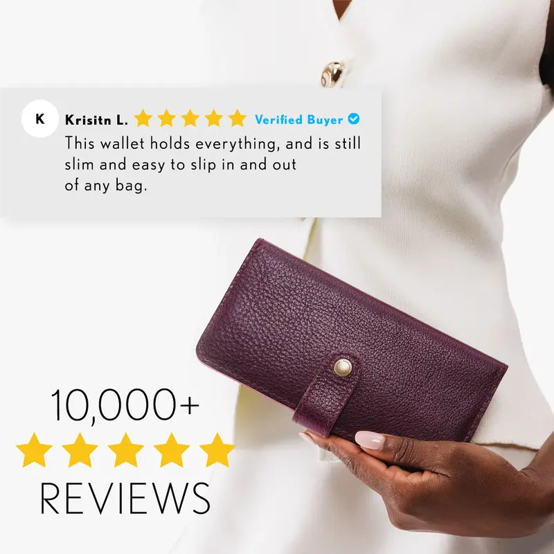 🍂 Autumn Sale – Genuine Leather Bifold Wallet & Travel Organizer