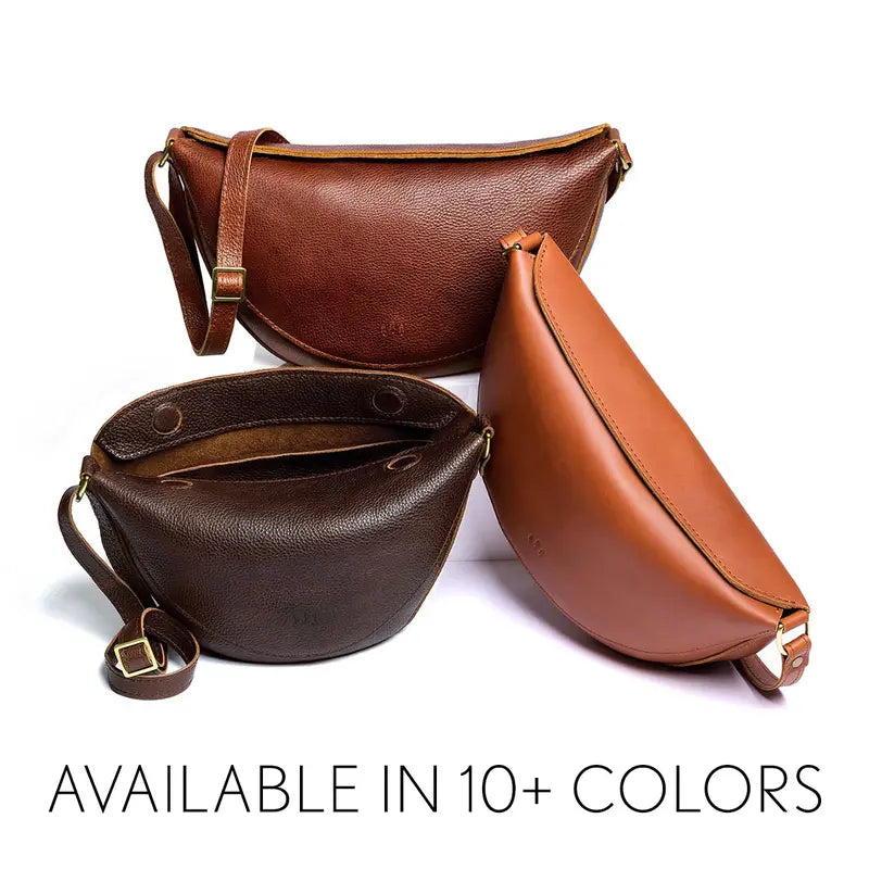 🍂 Autumn Sale – Women's Soft Leather Sling Crossbody Bag