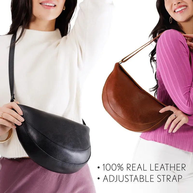 🍂 Autumn Sale – Women's Soft Leather Sling Crossbody Bag