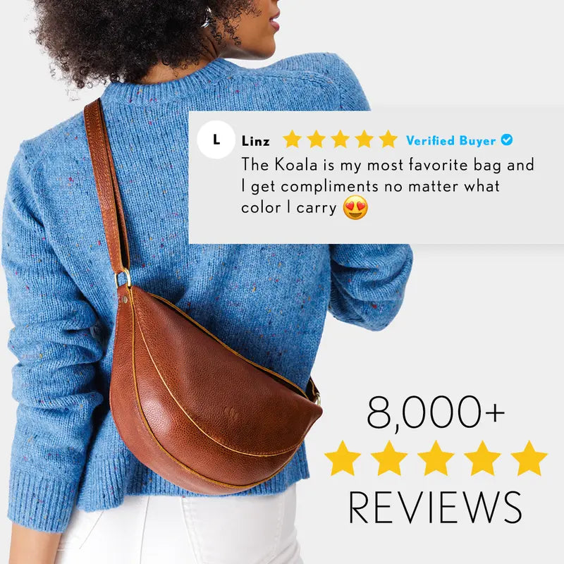 🍂 Autumn Sale – Women's Soft Leather Sling Crossbody Bag